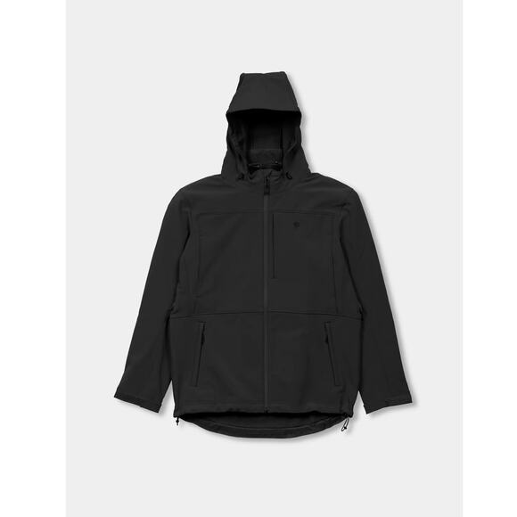Duck Camp Black M's Contact Softshell Jacket with Fleece Lining Size 2XL